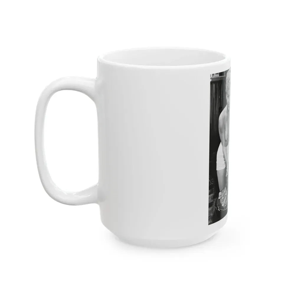 Jeanne Carmen #84 1 (Vintage Female Icon) White Coffee Mug - Go Mug Yourself
