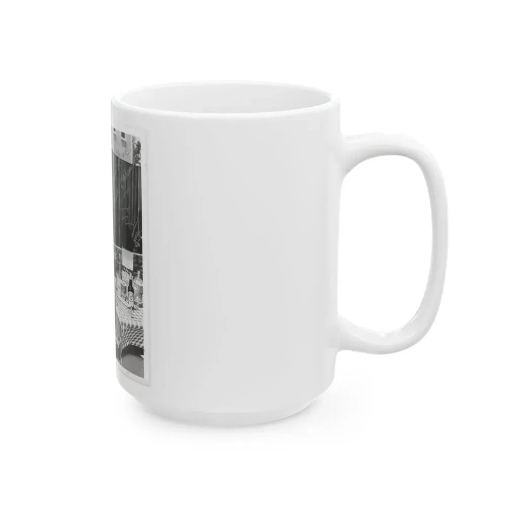 Jeanne Carmen #84 (Vintage Female Icon) White Coffee Mug - Go Mug Yourself