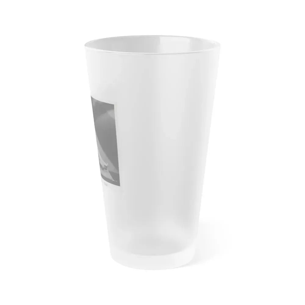 Jeanne Carmen #91 (Vintage Female Icon) Frosted Pint Glass 16oz - Go Mug Yourself