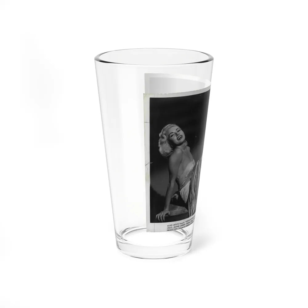 Jeanne Carmen #91 (Vintage Female Icon) Pint Glass 16oz - Go Mug Yourself
