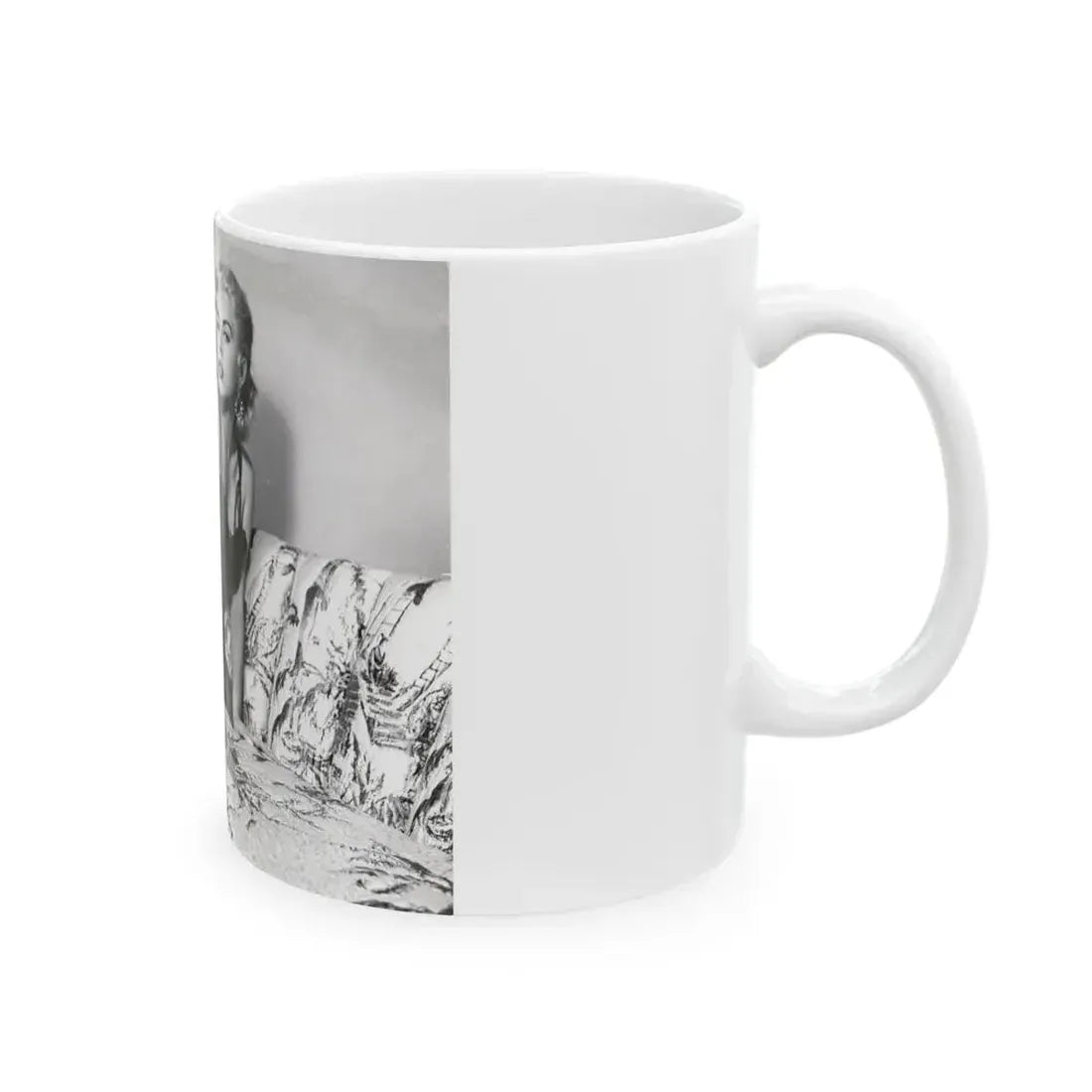 Jeanne Carmen #92 1 (Vintage Female Icon) White Coffee Mug - Go Mug Yourself