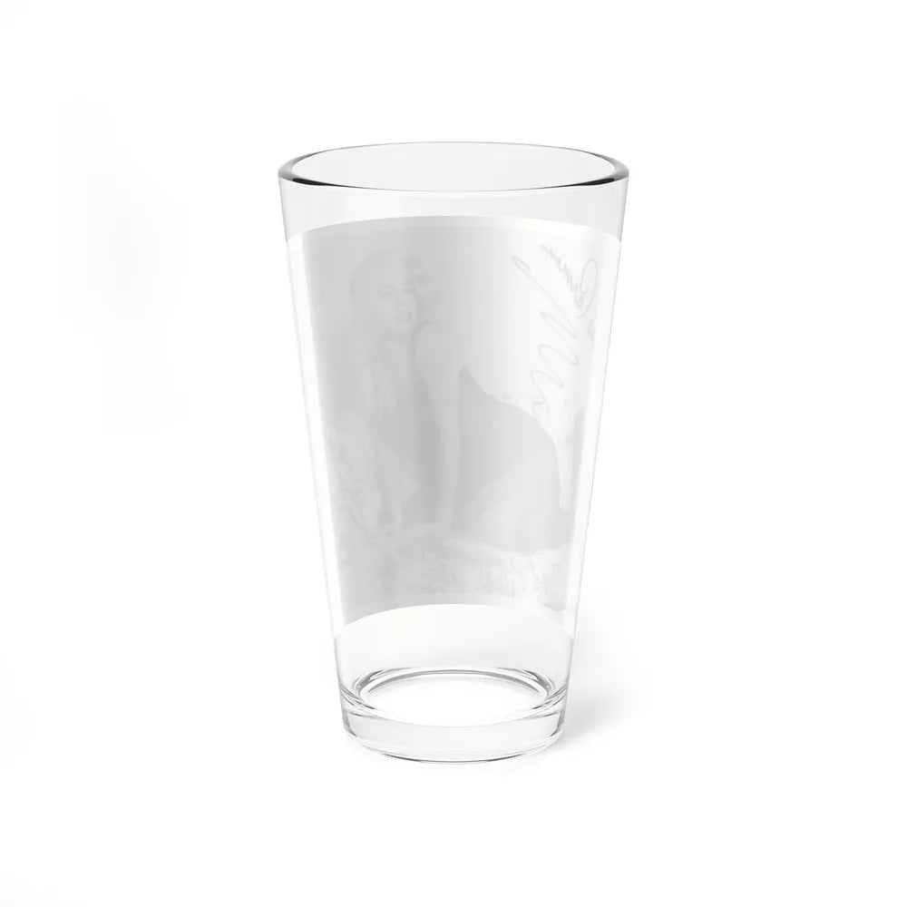 Jeanne Carmen #92 (Vintage Female Icon) Pint Glass 16oz - Go Mug Yourself