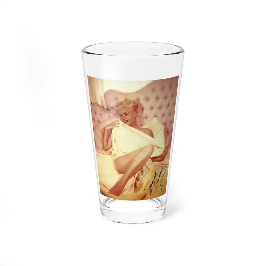 Jeanne Carmen #99 1 (Vintage Female Icon) Pint Glass 16oz 16oz - Go Mug Yourself