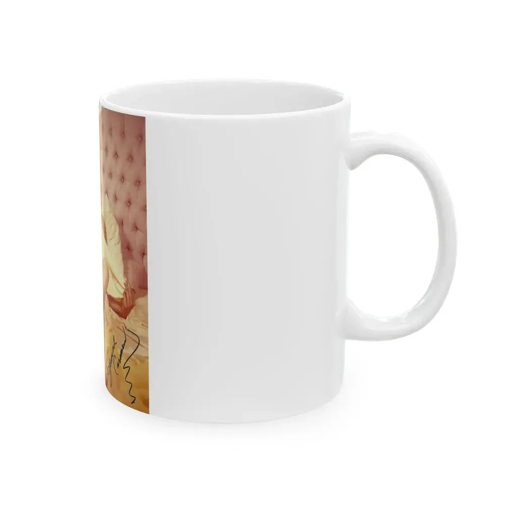 Jeanne Carmen #99 1 (Vintage Female Icon) White Coffee Mug - Go Mug Yourself