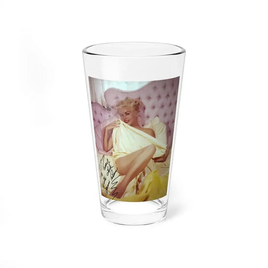 Jeanne Carmen #99 (Vintage Female Icon) Pint Glass 16oz 16oz - Go Mug Yourself