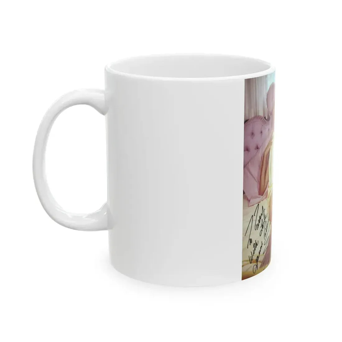 Jeanne Carmen #99 (Vintage Female Icon) White Coffee Mug - Go Mug Yourself