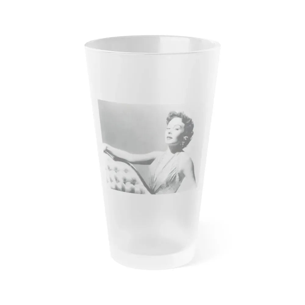 Jeanne Crain #112 (Vintage Female Icon) Frosted Pint Glass 16oz 16oz Frosted - Go Mug Yourself