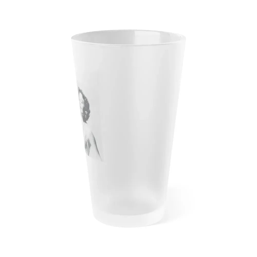 Jeanne Crain #112 (Vintage Female Icon) Frosted Pint Glass 16oz - Go Mug Yourself