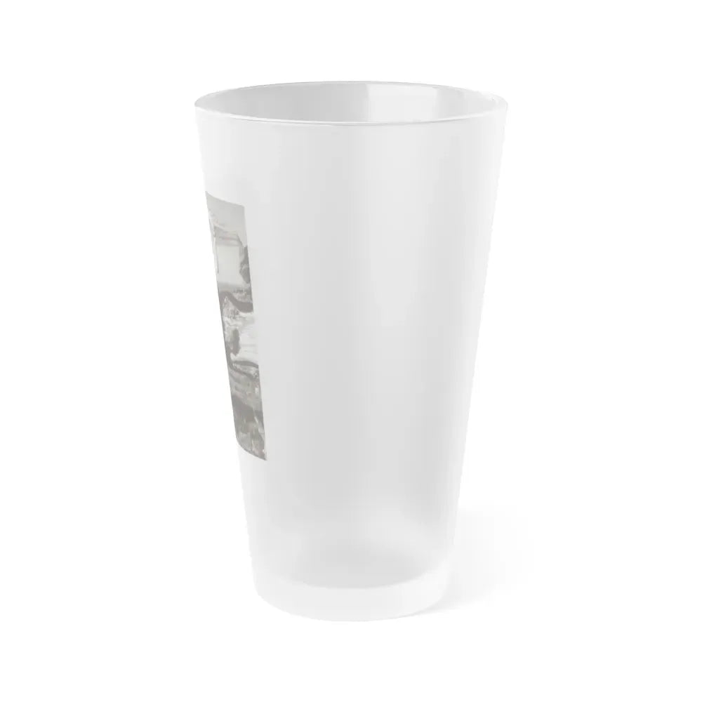 Jeanne Crain #163 (Vintage Female Icon) Frosted Pint Glass 16oz - Go Mug Yourself