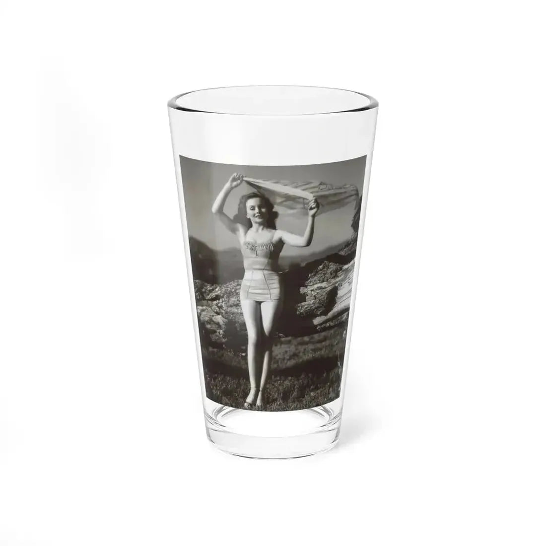 Jeanne Crain #163 (Vintage Female Icon) Pint Glass 16oz 16oz - Go Mug Yourself