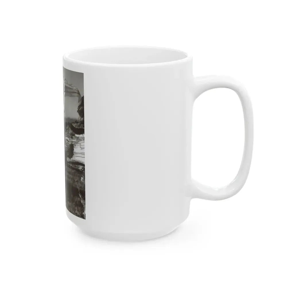 Jeanne Crain #163 (Vintage Female Icon) White Coffee Mug - Go Mug Yourself