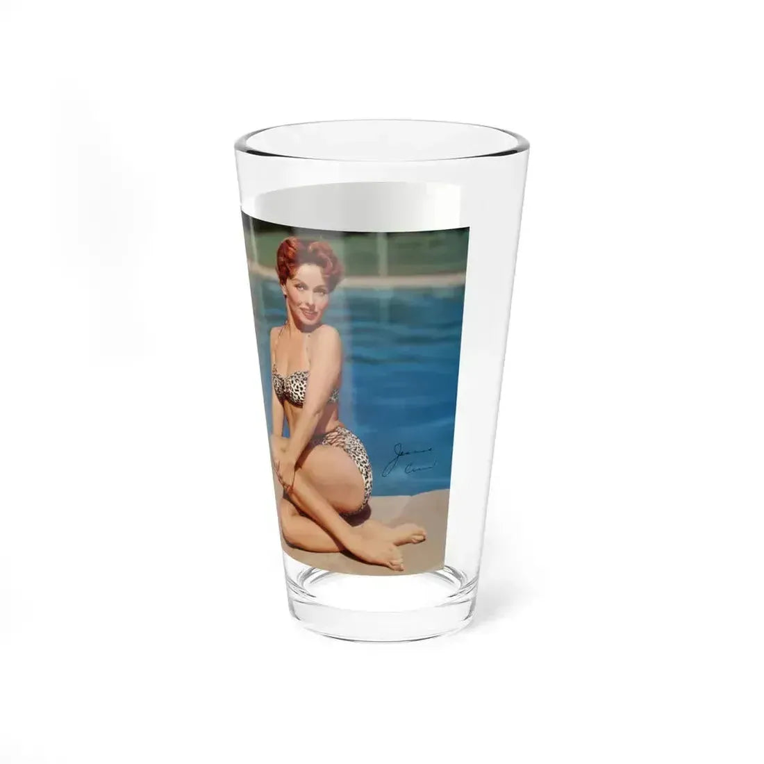 Jeanne Crain #189 - Modern Screen Pin-Ups Magazine Issue #1 (Vintage Female Icon) Pint Glass 16oz - Go Mug Yourself