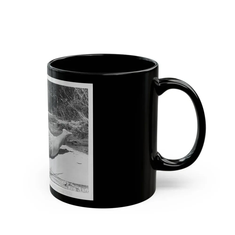 Jeanne Crain #81 (Vintage Female Icon) Black Coffee Mug - Go Mug Yourself