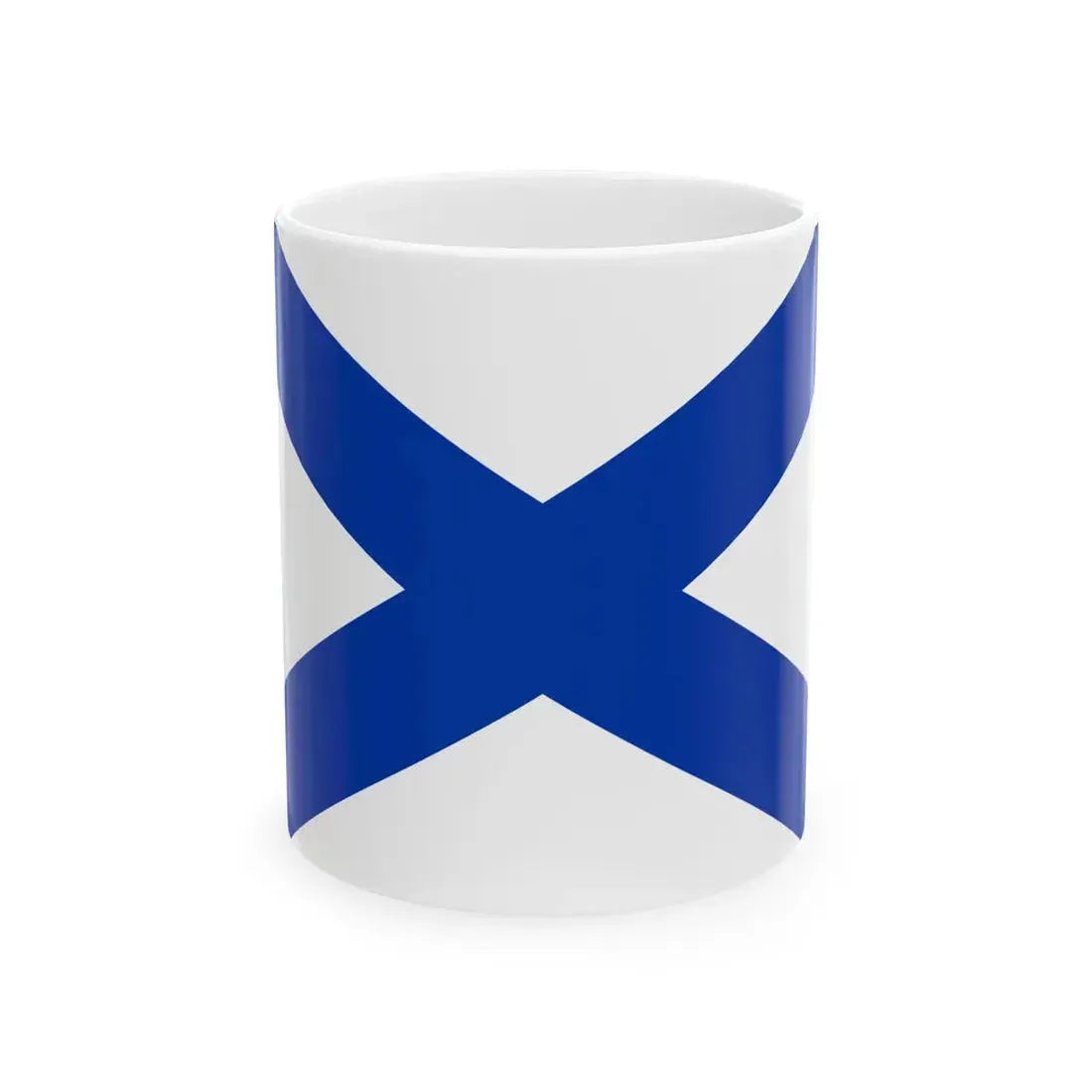 Jefe del Estado Mayor General Armada Argentina bandera (Argentina) White Coffee Mug 11oz - Go Mug Yourself