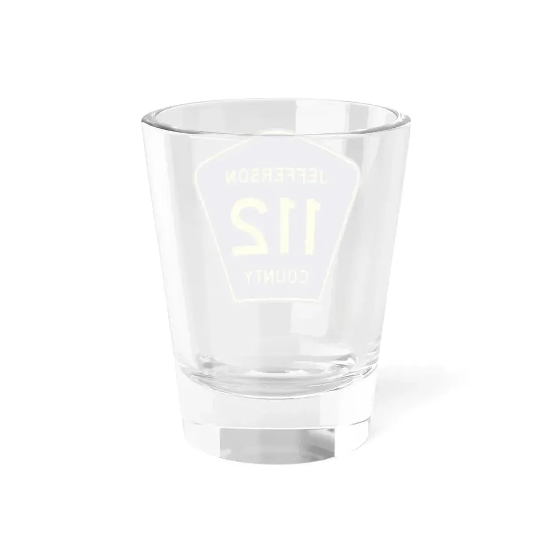 Jefferson County Route 112 AL (Alabama) (Road Sign) Shot Glass 1.5oz - Go Mug Yourself