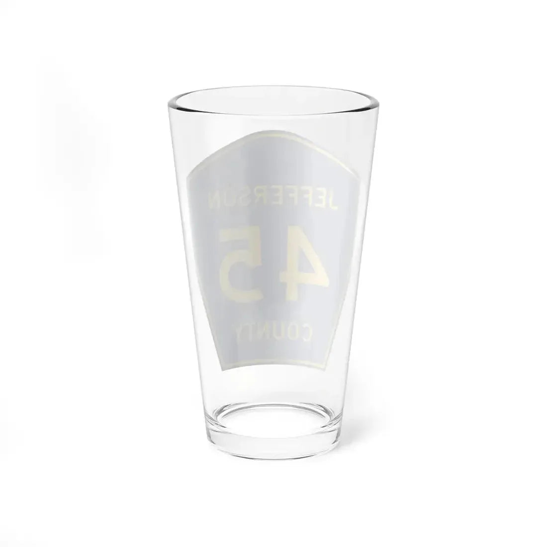 Jefferson County Route 45 AL (Alabama) (Road Sign) Pint Glss 16oz - Go Mug Yourself