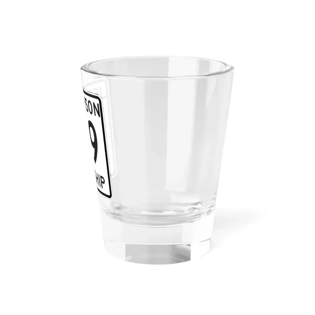 Jefferson Township Route 179 Logan County Ohio (Ohio) (Road Sign) Shot Glass 1.5oz - Go Mug Yourself