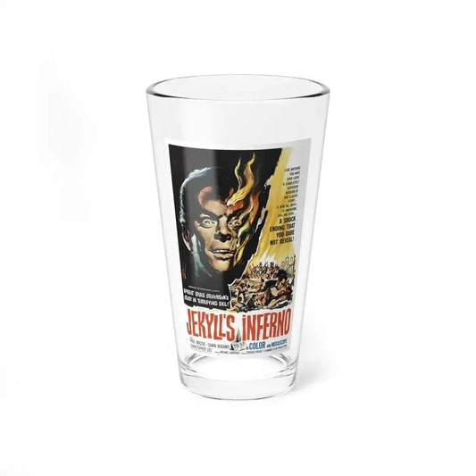 JEKYLL'S INFERNO (THE TWO FACES OF DR. JEKYLL) 1960 Movie Poster - Pint Glass 16oz 16oz - Go Mug Yourself