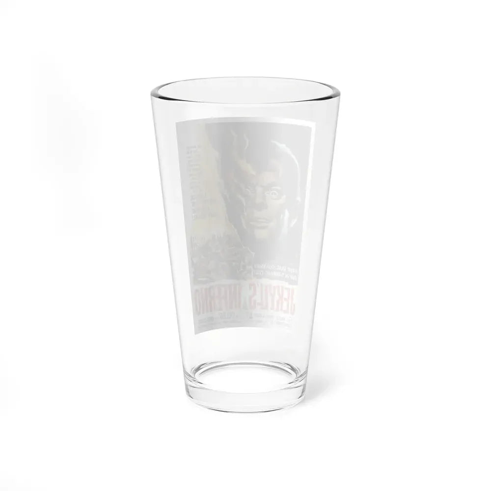 JEKYLL'S INFERNO (THE TWO FACES OF DR. JEKYLL) 1960 Movie Poster - Pint Glass 16oz - Go Mug Yourself