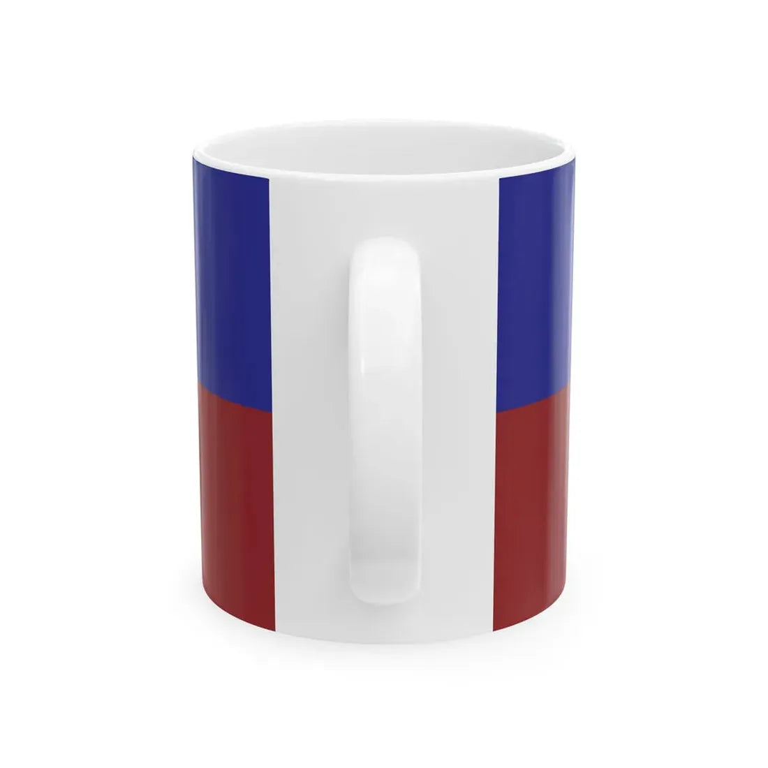 Jelgava flag (Latvia) White Coffee Mug - Go Mug Yourself