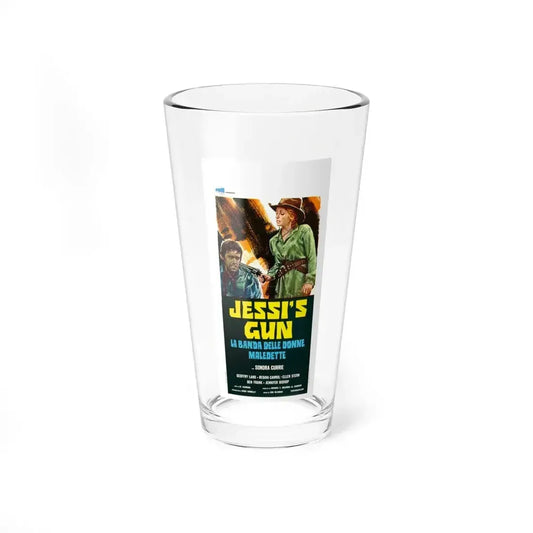 JESSI'S GUN 1975 Movie Poster - Pint Glass 16oz 16oz - Go Mug Yourself