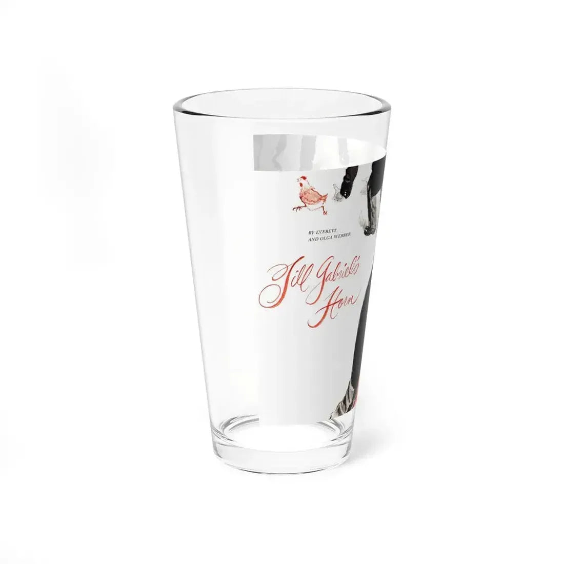 Jill Gabriel's Horn, Woman's Day, March 1949 - Pint Glass 16oz - Go Mug Yourself