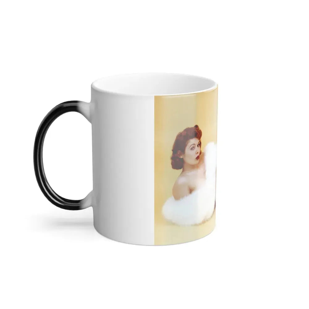 Jill St. John #179 (Vintage Female Icon) Color Changing Coffee Mug - Go Mug Yourself