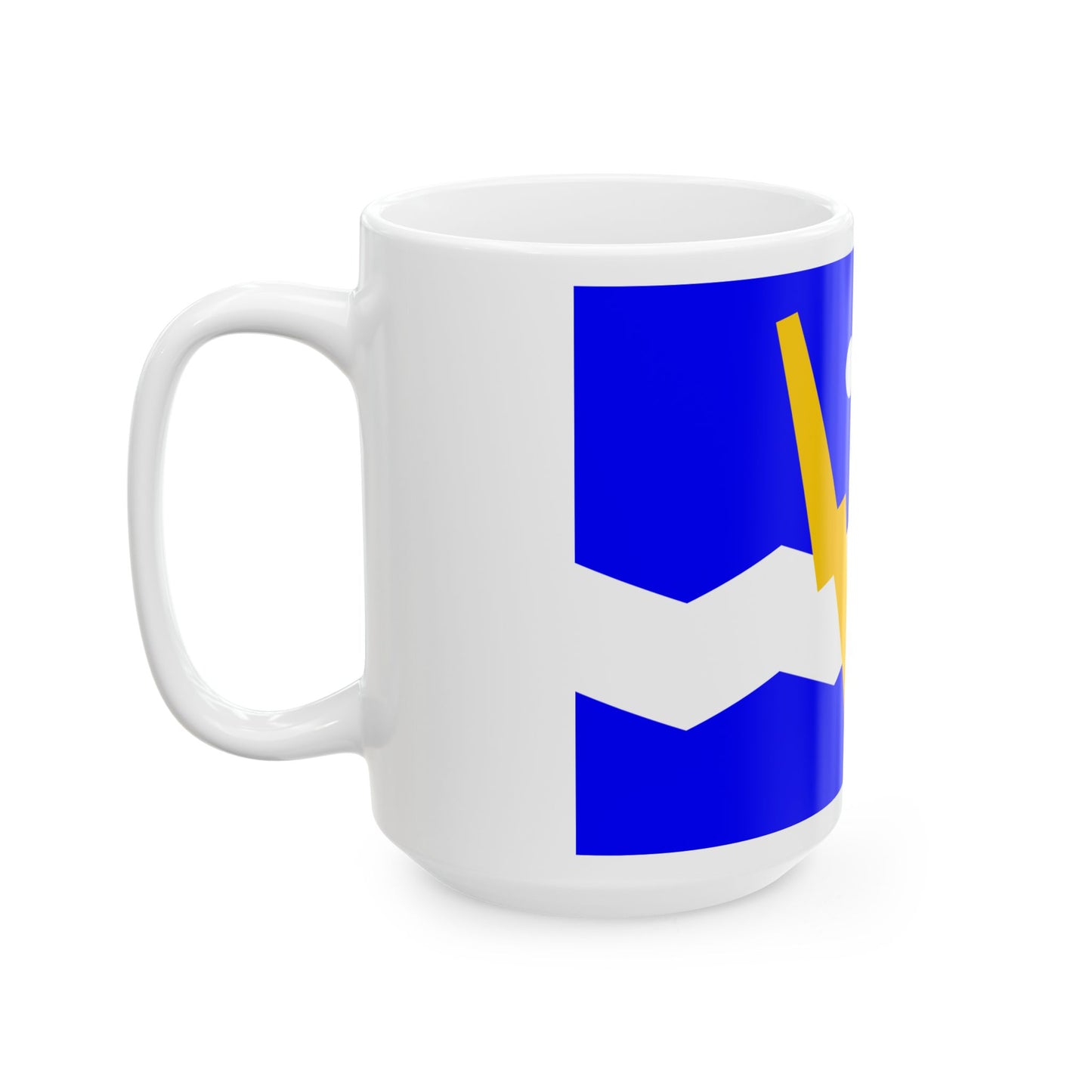 JJ Flag of Shawinigan (Canada) White Coffee Mug-Go Mug Yourself