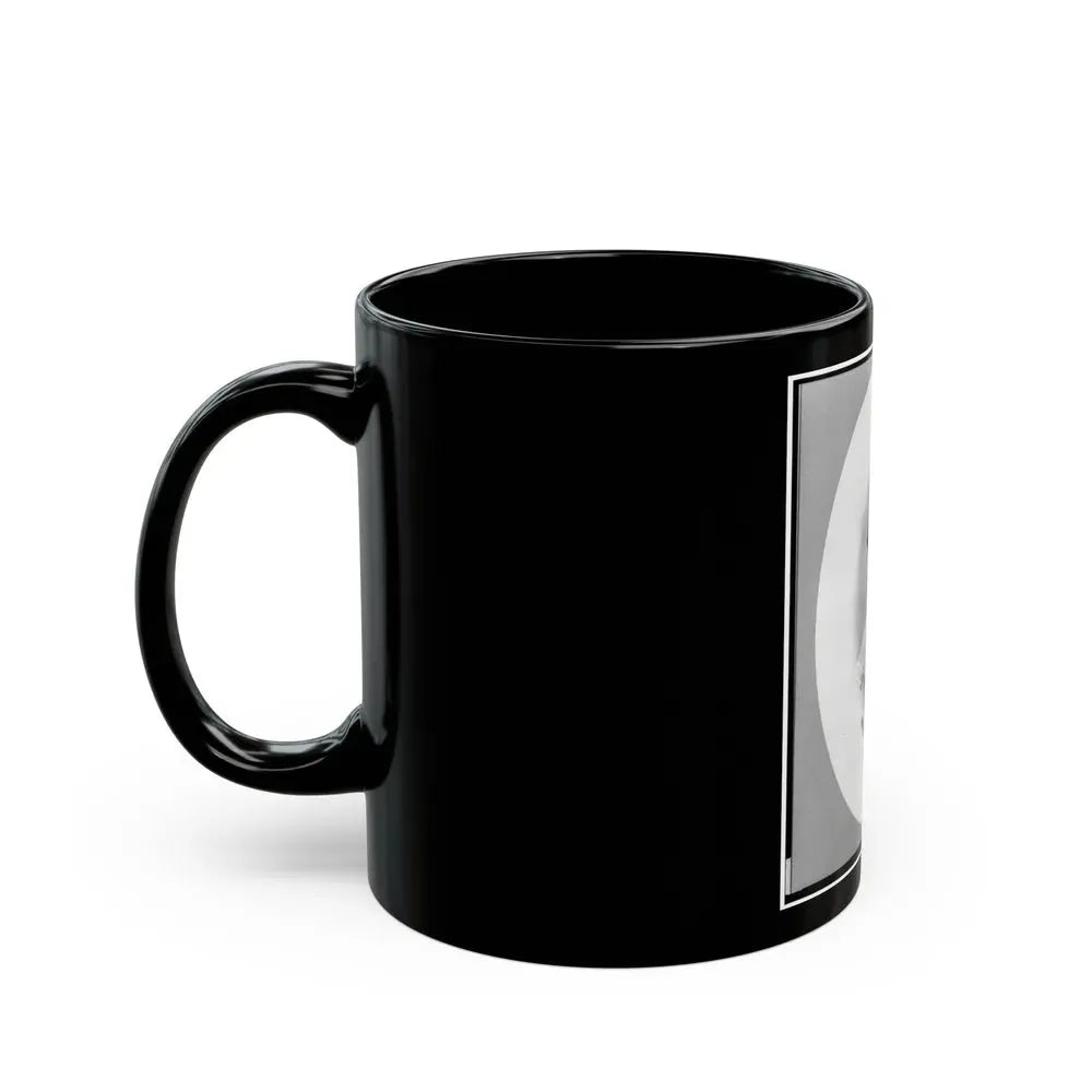 J.M. Schoonmaker, Half-Length Portrait, Facing Front, In Union Uniform (U.S. Civil War) Black Coffee Mug - Go Mug Yourself