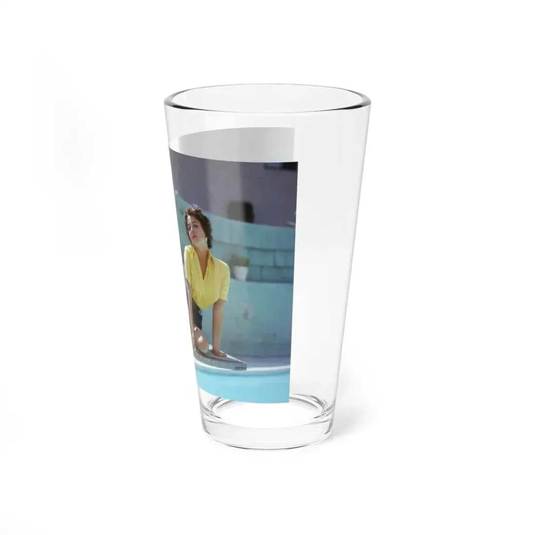 Joan Collins #02 (Vintage Female Icon) Pint Glass 16oz - Go Mug Yourself