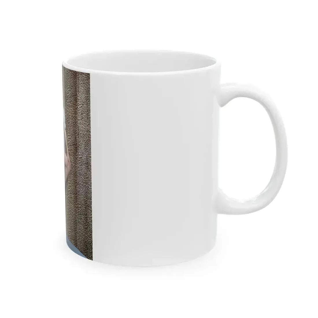Joan Collins #11 (Vintage Female Icon) White Coffee Mug - Go Mug Yourself