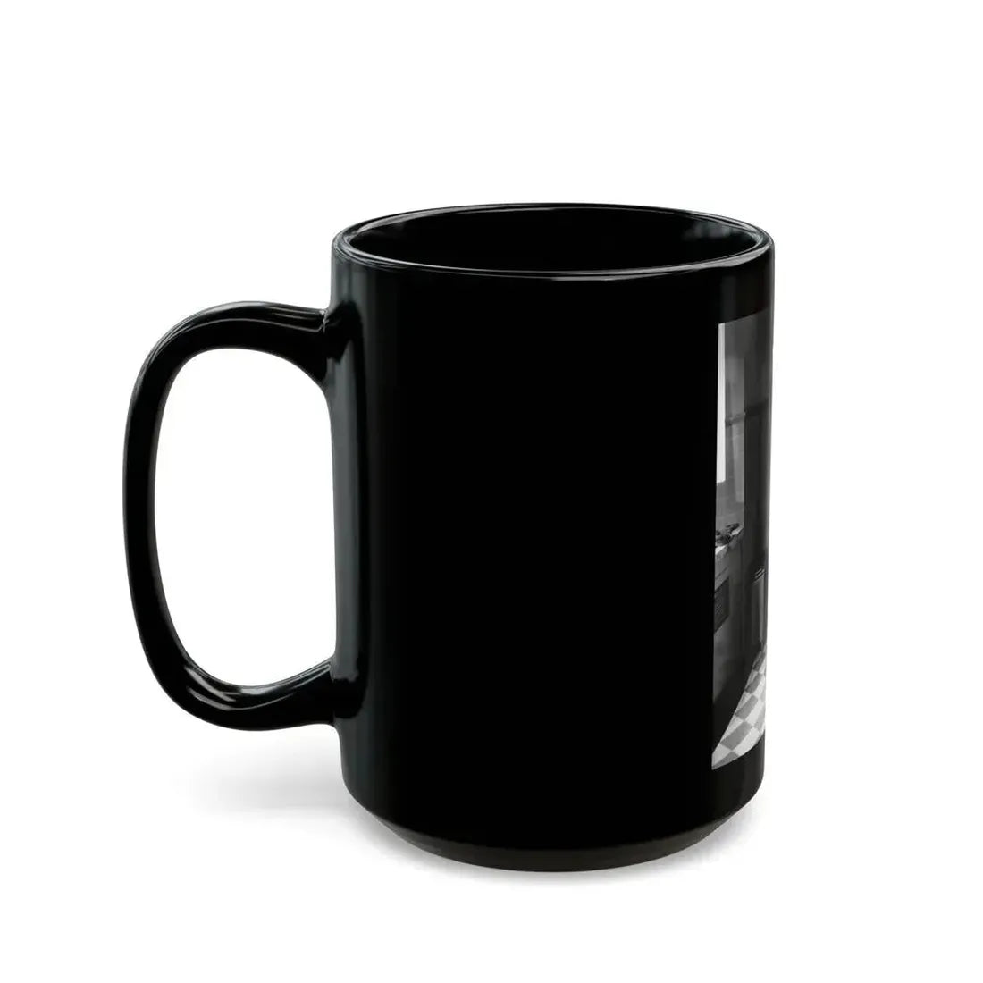 Joan Collins #16 (Vintage Female Icon) Black Coffee Mug - Go Mug Yourself