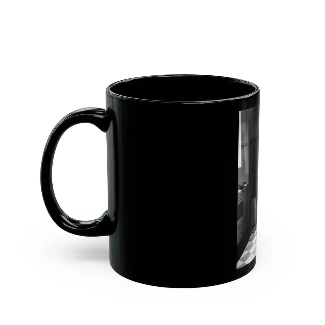 Joan Collins #16 (Vintage Female Icon) Black Coffee Mug - Go Mug Yourself