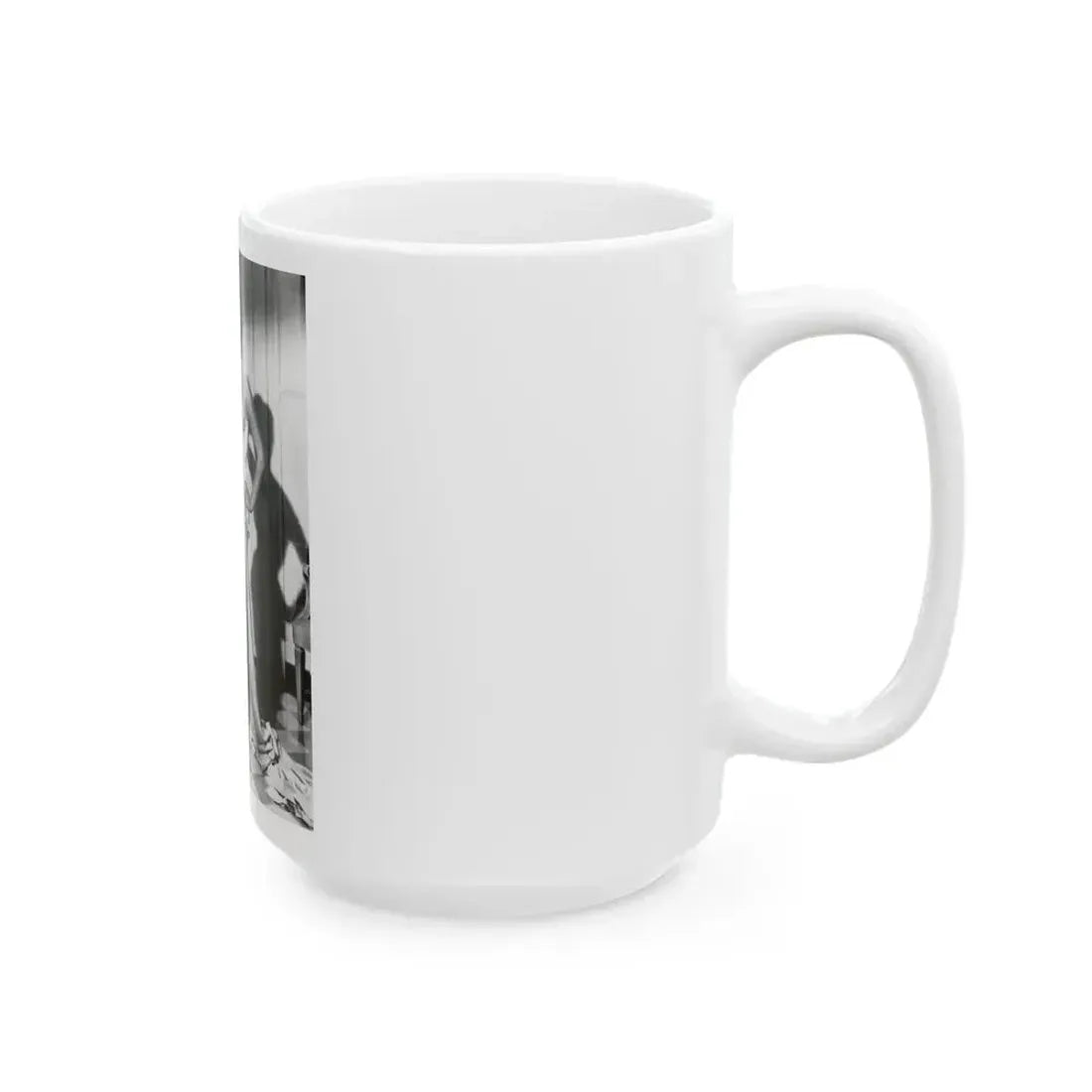 Joan Collins #16 (Vintage Female Icon) White Coffee Mug - Go Mug Yourself
