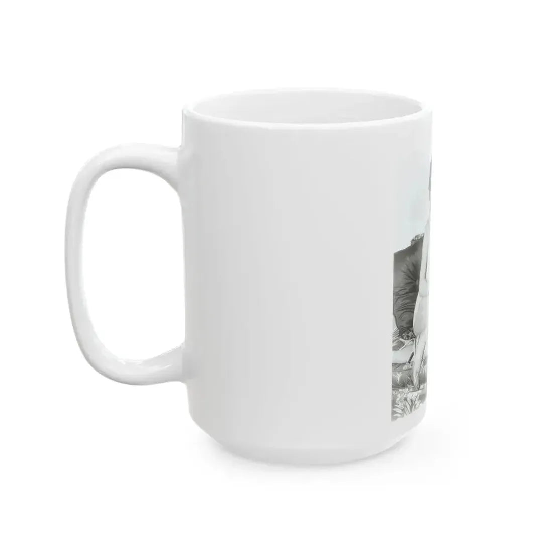Joan Collins #20 (Vintage Female Icon) White Coffee Mug - Go Mug Yourself