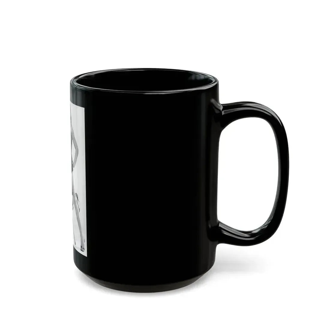 Joan Collins #21 (Vintage Female Icon) Black Coffee Mug - Go Mug Yourself