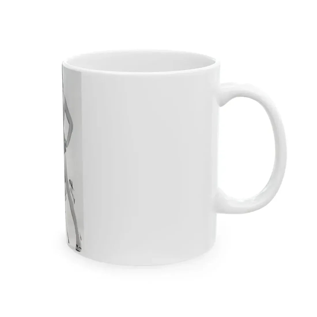 Joan Collins #21 (Vintage Female Icon) White Coffee Mug - Go Mug Yourself