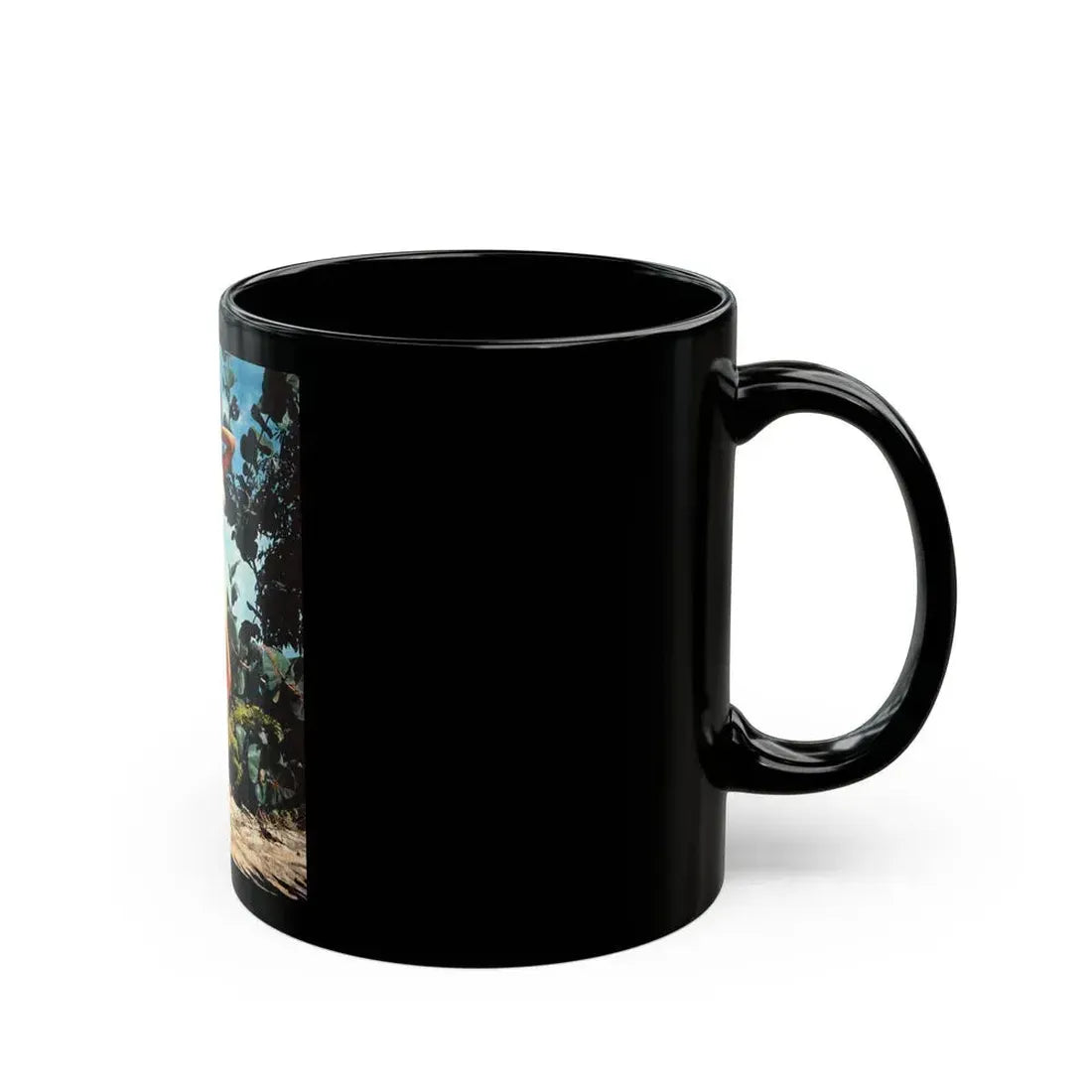 Joan Collins #22 (Vintage Female Icon) Black Coffee Mug - Go Mug Yourself