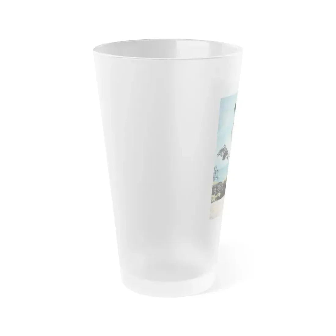Joan Collins #22 (Vintage Female Icon) Frosted Pint Glass 16oz - Go Mug Yourself