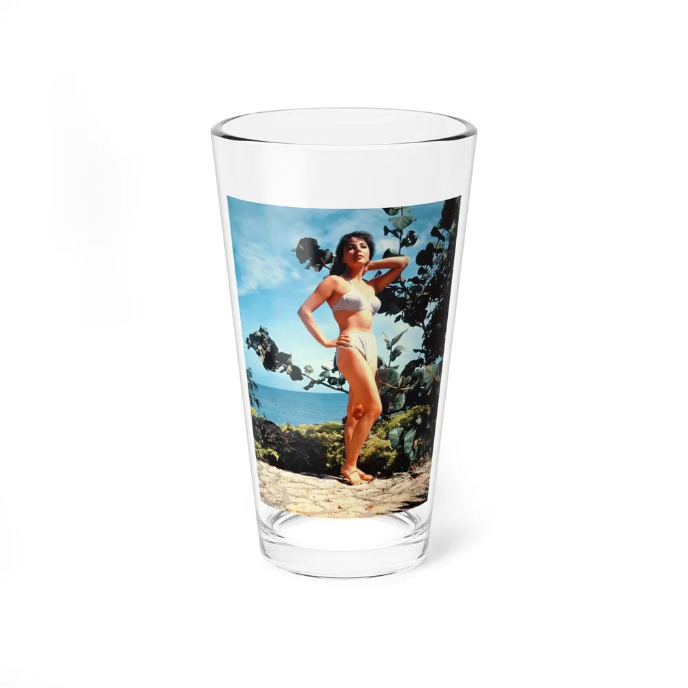 Joan Collins #22 (Vintage Female Icon) Pint Glass 16oz 16oz - Go Mug Yourself