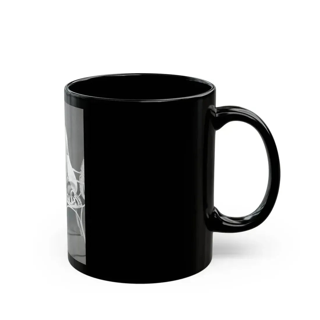 Joan Collins #23 (Vintage Female Icon) Black Coffee Mug - Go Mug Yourself