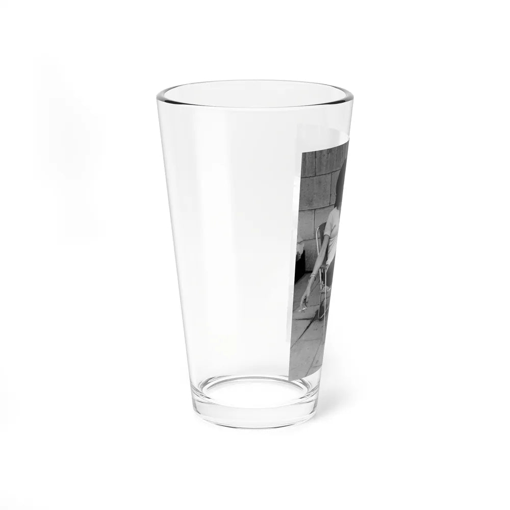 Joan Collins #27 (Vintage Female Icon) Pint Glass 16oz - Go Mug Yourself