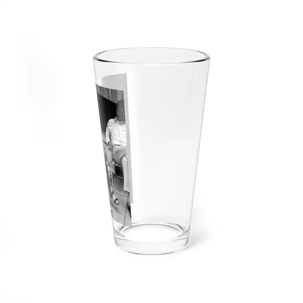 Joan Collins #27 (Vintage Female Icon) Pint Glass 16oz - Go Mug Yourself