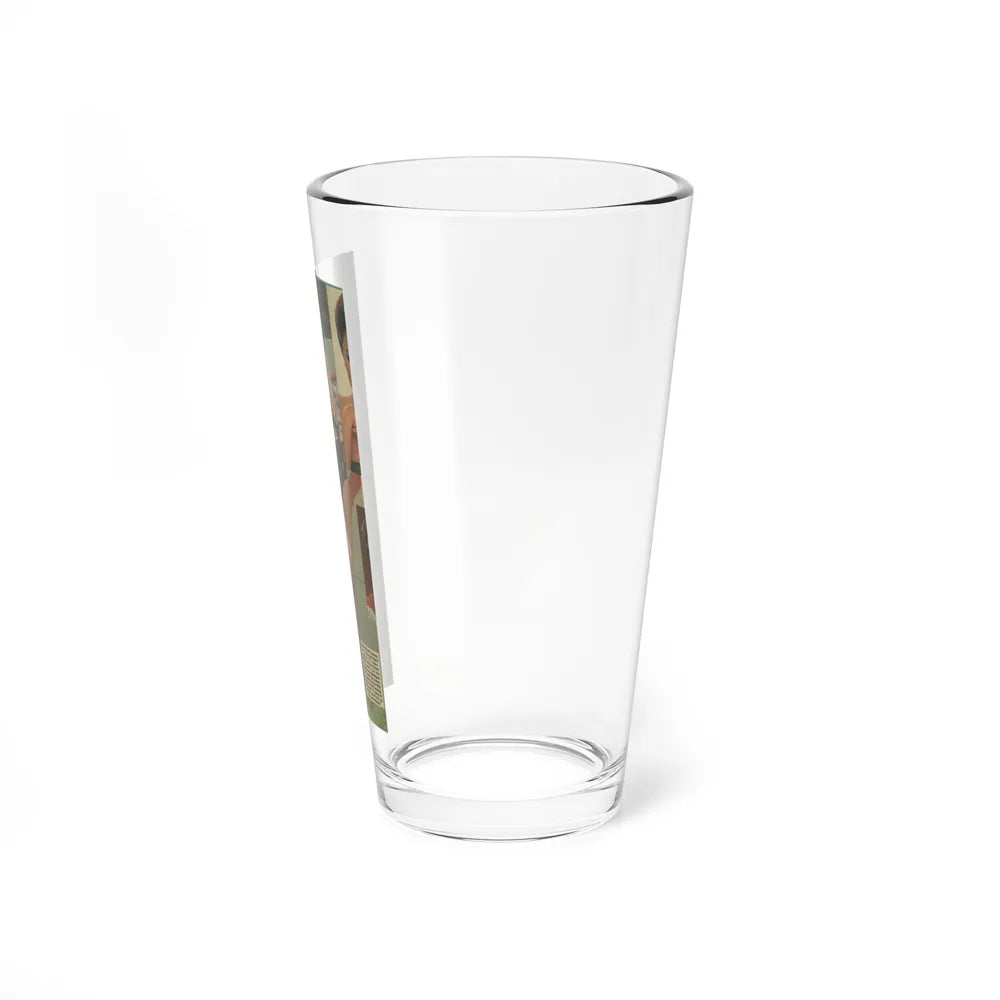 Joan Collins #316 (Vintage Female Icon) Pint Glass 16oz - Go Mug Yourself