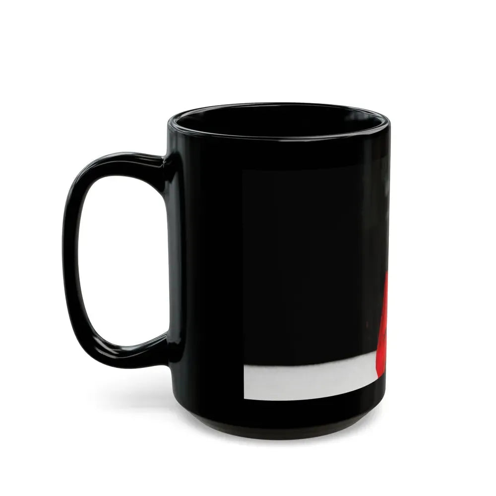 Joan Collins #327 (Vintage Female Icon) Black Coffee Mug - Go Mug Yourself
