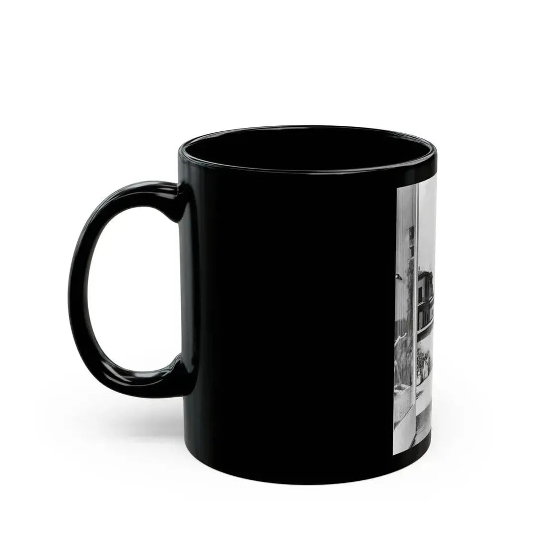 Joan Collins #34 (Vintage Female Icon) Black Coffee Mug - Go Mug Yourself