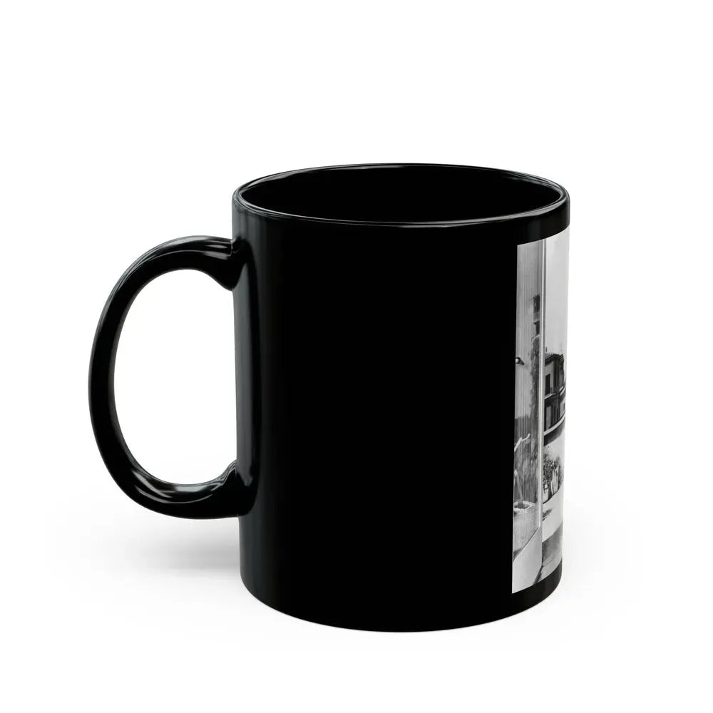 Joan Collins #34 (Vintage Female Icon) Black Coffee Mug - Go Mug Yourself