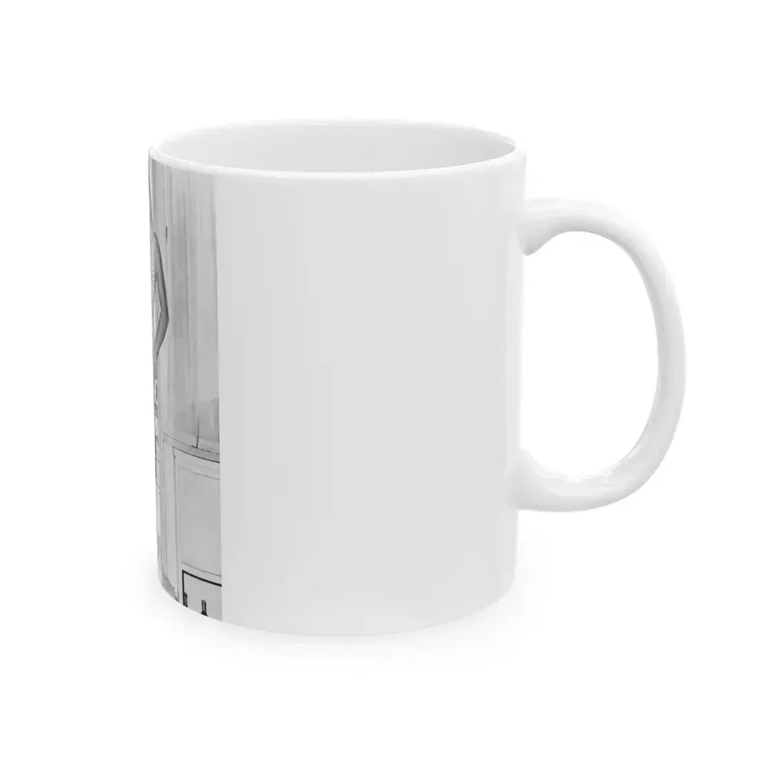 Joan Collins #34 (Vintage Female Icon) White Coffee Mug - Go Mug Yourself
