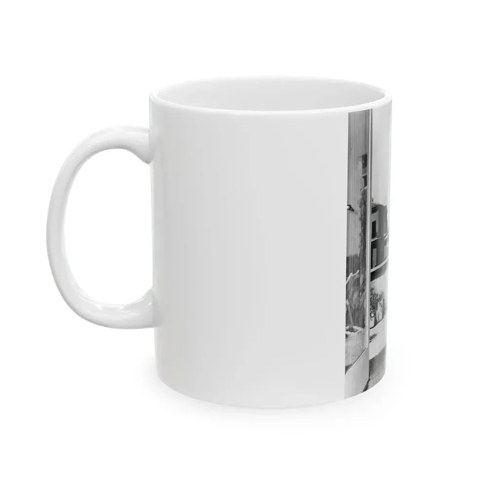 Joan Collins #34 (Vintage Female Icon) White Coffee Mug - Go Mug Yourself