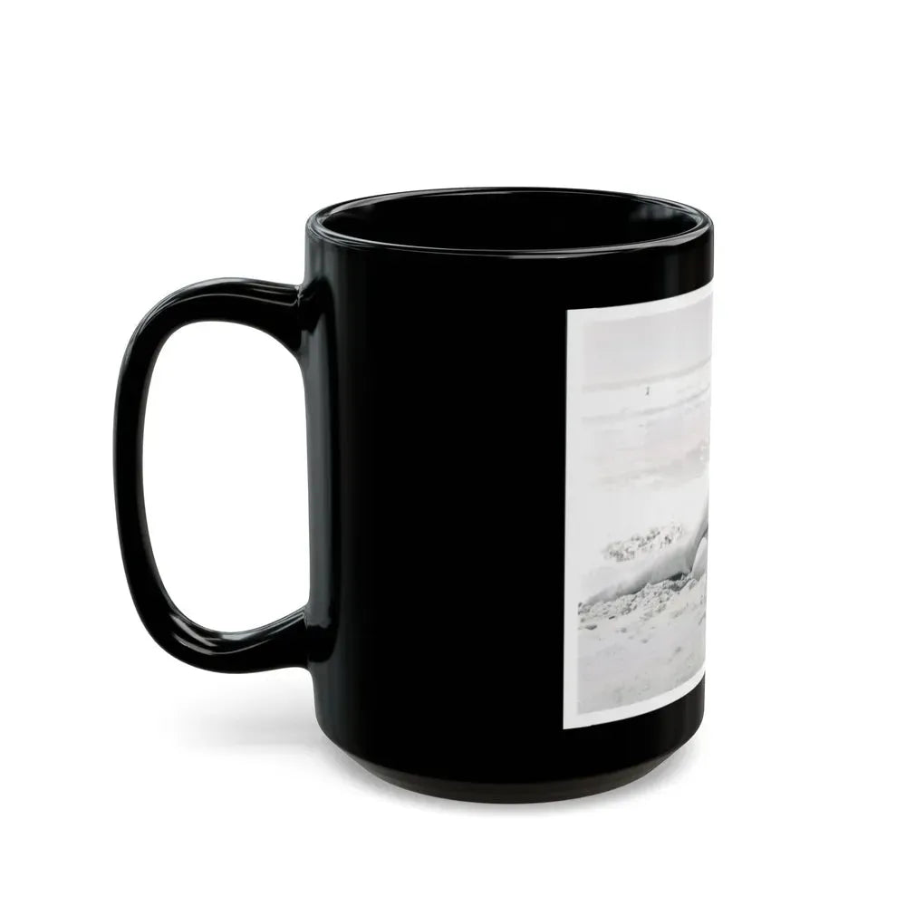 Joan Collins #347 (Vintage Female Icon) Black Coffee Mug - Go Mug Yourself